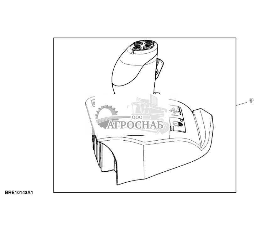 Оборудование, рукоятка управления, 5-функциональная, электрогидравлическая - ST785938 289.jpg